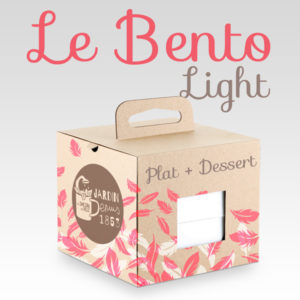 Formule Bento Light | Plat + dessert